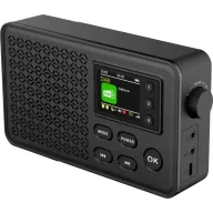   Denver DAB-57 Asztali rádió DAB+, DAB, URH USB, AUX Ébresztő funkció Fekete