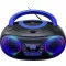 Denver TDB-212BU CD-s rádió DAB+, DAB, FM AUX, USB, Bluetooth®, CD Fekete, Kék