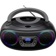   Denver TDB-212GR CD-s rádió DAB+, DAB, FM AUX, USB, Bluetooth®, CD Fekete, Szürke