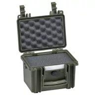   Explorer Cases Outdoor bőrönd 1913.G green with pick & pluck foam (Sz x Ma x Mé) 19 x 13 x 14 cm Olivazöld 1913.G