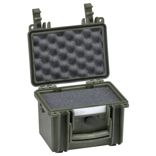 Explorer Cases Outdoor bőrönd 1913.G green with pick & pluck foam (Sz x Ma x Mé) 19 x 13 x 14 cm Olivazöld 1913.G