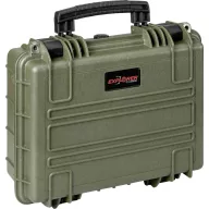   Explorer Cases Outdoor bőrönd 3815HL.G green with pick & pluck foam (Sz x Ma x Mé) 38 x 27 x 16 cm Olivazöld 3815HL.G
