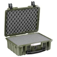   Explorer Cases Outdoor bőrönd 3815HL.G green with pick & pluck foam (Sz x Ma x Mé) 38 x 27 x 16 cm Olivazöld 3815HL.G