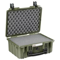   Explorer Cases Outdoor bőrönd 3818HL.G green with pick & pluck foam (Sz x Ma x Mé) 38 x 27 x 18 cm Olivazöld 3818HL.G