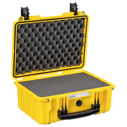 Explorer Cases Outdoor bőrönd 3818HL.Y yellow with pick & pluck foam (Sz x Ma x Mé) 38 x 27 x 18 cm Sárga 3818HL.Y