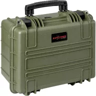   Explorer Cases Outdoor bőrönd 3823HL.G green with pick & pluck foam (Sz x Ma x Mé) 38 x 27 x 23 cm Olivazöld 3823HL.G