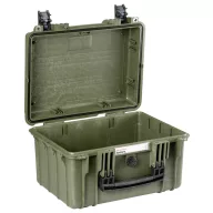   Explorer Cases Outdoor bőrönd 3823HL.G green with pick & pluck foam (Sz x Ma x Mé) 38 x 27 x 23 cm Olivazöld 3823HL.G