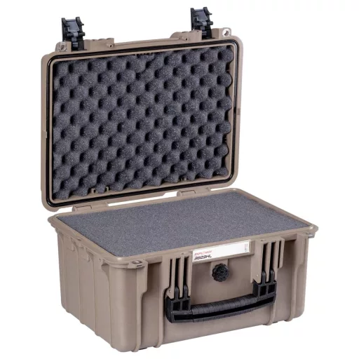 Explorer Cases Outdoor bőrönd 3823HL.D desert tan with pick & pluck foam (Sz x Ma x Mé) 38 x 27 x 23 cm Homok 3823HL.D