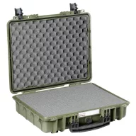   Explorer Cases Outdoor bőrönd 4412HL.G green with pick & pluck foam (Sz x Ma x Mé) 45 x 35 x 13 cm Olivazöld 4412HL.G