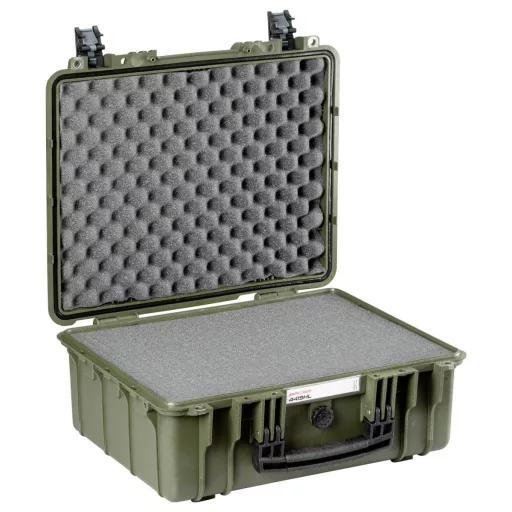 Explorer Cases Outdoor bőrönd 4419HL.G green with pick & pluck foam (Sz x Ma x Mé) 45 x 35 x 19 cm Olivazöld 4419HL.G