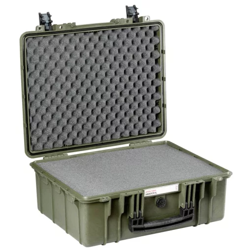 Explorer Cases Outdoor bőrönd 4820HL.G green with pick & pluck foam (Sz x Ma x Mé) 48 x 37 x 21 cm Olivazöld 4820HL.G