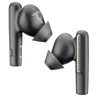   HP Poly Voyager Free 60+ In Ear headset Bluetooth® Stereo Fekete Noise Cancelling Headset, Indukció, Töltőtok, Mikrofon némítás, Hangerő szabályozás Számítógép