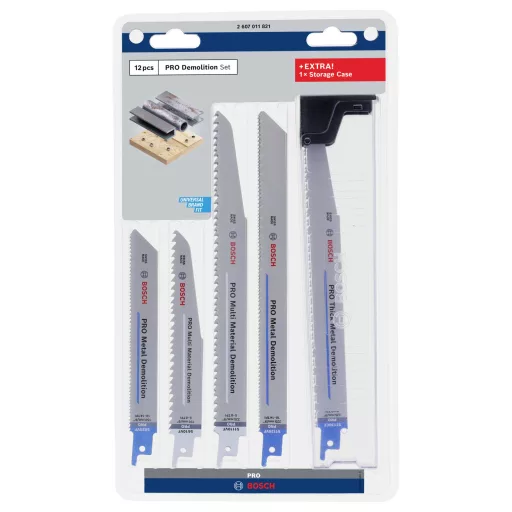 PRO Bontókés készlet, 12 darab. Bosch Accessories 2607011821