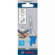   Bosch Accessories 2608658987 PRO vékony fém S325GF lap, 1,25 x 7 x 85 mm, 5 db. 5 db