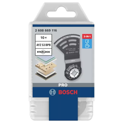 Bosch Accessories 2608669116 2608669116 Többfunkciós mérőeszköz 10 db