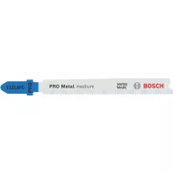   Bosch Accessories 2608655107 PRO Fém közepes T121AFC szúrófűrészlap, 92 mm, 25 db. 25 db