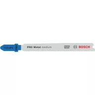   Bosch Accessories 2608655108 PRO Fém közepes T121AFC szúrófűrészlap, 92 mm, 100 db. 100 db