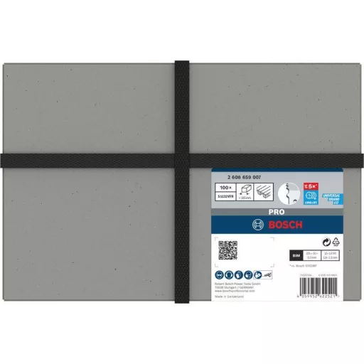 Bosch Accessories 2608659007 PRO Pallet Repair S1132VFR lap, 0,9 x 19 x 225 mm, 100 db. 100 db