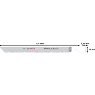   Bosch Accessories 2608659008 PRO Pallet Repair S1135VFR lap, 1,25 x 19 x 225 mm, 5 db. 5 db