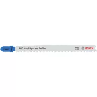   Bosch Accessories 2608655127 PRO Fém csövek és profilok T321BF szúrófűrészlap, 132 mm, 25 db. 25 db