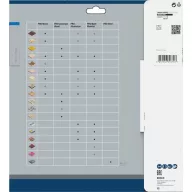   Bosch Accessories 2608844867 2608844867 Körfűrészlap Fogak száma (collonként): 52 1 db