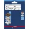 Bosch Accessories 2608902386 2608902386 Csiszolólap Szemcsézet 180 10 db