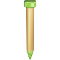   Gardigo Deluxe Ameisen-, Maulwurf-, Wühlmausvertreiber Vakondriasztó Funkcióelv Rezgő Hatótáv 1250 m² 1 db