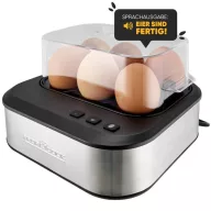 Profi Cook PC-EK 1276 inox Tojásfőző Inox, Fekete
