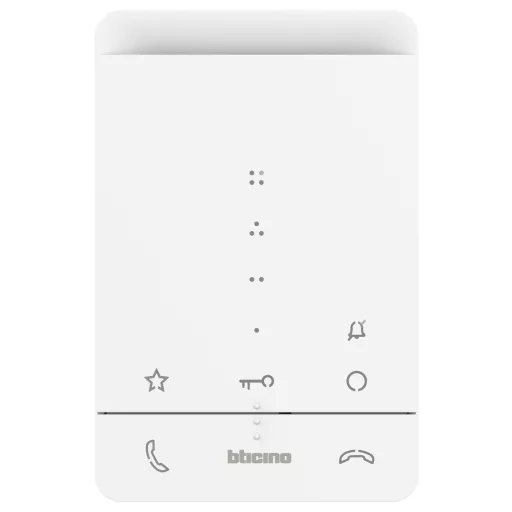 Bticino CLASSE100 A16E Audio belső rész 2 drótos Beltéri egység Fehér