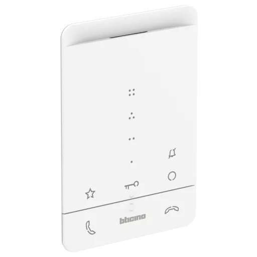 Bticino CLASSE100 A16E Audio belső rész 2 drótos Beltéri egység Fehér