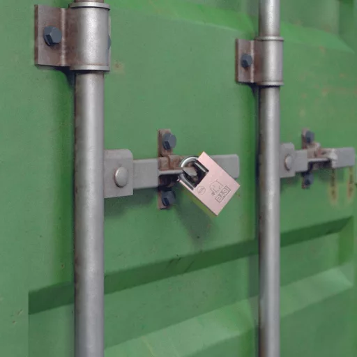 Basi 6160-5000 Függő lakat 50 mm Különböző időben záródó Ezüst Kulcsos zár