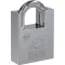 Basi 6160-6000 Függő lakat 60 mm Különböző időben záródó Ezüst Kulcsos zár
