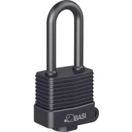   Basi 6151-5000 Függő lakat 59 mm Különböző időben záródó Fekete Kulcsos zár