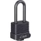 Basi 6151-5000 Függő lakat 59 mm Különböző időben záródó Fekete Kulcsos zár