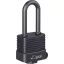 Basi 6151-5000 Függő lakat 59 mm Különböző időben záródó Fekete Kulcsos zár