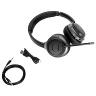   Targus Targus AEH104GL - Headset - On-Ear - konvertierbar On Ear headset Fekete
