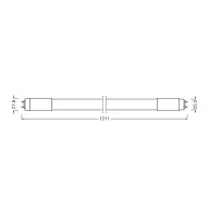   LEDVANCE LED csövek EEK: C (A - G) G13 Cső forma T8 15 W = 36 W Semleges fehér (Ø x Ma) 27.8 mm x 27.8 mm 1 db