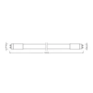   LEDVANCE LED csövek EEK: C (A - G) G13 Cső forma T8 23 W = 58 W Semleges fehér (Ø x Ma) 27.8 mm x 27.8 mm 1 db