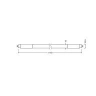   LEDVANCE LED csövek EEK: E (A - G) G5 Cső forma T5 26 W = 54 W Melegfehér (Ø x Ma) 18.5 mm x 18.5 mm 1 db
