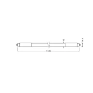   LEDVANCE LED csövek EEK: D (A - G) G5 Cső forma T5 26 W = 49 W Hidegfehér (Ø x Ma) 18.5 mm x 18.5 mm 1 db