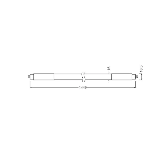 LEDVANCE LED csövek EEK: D (A - G) G5 Cső forma T5 26 W = 49 W Hidegfehér (Ø x Ma) 18.5 mm x 18.5 mm 1 db