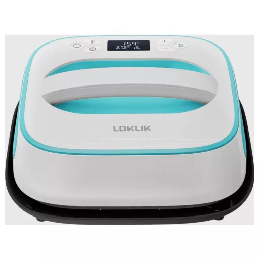 Loklik Easy Heat Press Hőprés Türkiz