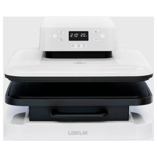 Loklik Auto Heat Press Hőprés Fehér