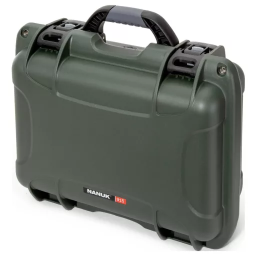 NANUK Hordozó bőrönd Mod. 915 (Sz x Ma x Mé) 351 x 157 x 236 mm Katonai zöld 915-1006