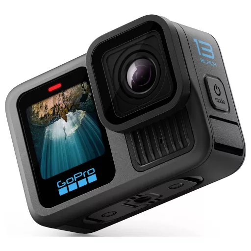 GoPro HERO13 Black Akciókamera 5.3K, 4K, 2.7K, Full HD, Bluetooth, Kettős kijelző, Érintőkijelző, Porvédett, Vízálló , WLAN, Lassítíott felvétel,