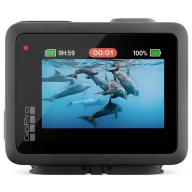   GoPro HERO Akciókamera 4K, 2.7K, Full HD, Képstabilizálás, Bluetooth, Porvédett, Vízálló , WLAN, Timelapse