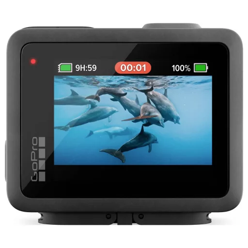 GoPro HERO Akciókamera 4K, 2.7K, Full HD, Képstabilizálás, Bluetooth, Porvédett, Vízálló , WLAN, Timelapse