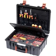   Wiha Set L Mechatronik 62tlg 45833 Villanyszerelő, Szerelő, Szakmunkástanulók, Profi, VDE Szerszámos hordtáska, tartalommal 62 részes (Sz x Ma x Mé) 457 x 183