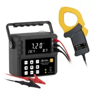   PCE Instruments Power Analyzer hálózat analizáló készülék 3 fázisú, 1 fázisú adatgyűjtő funkcióval, lakatfogóval, Energiamérések, Hibák keresése, elhárítása