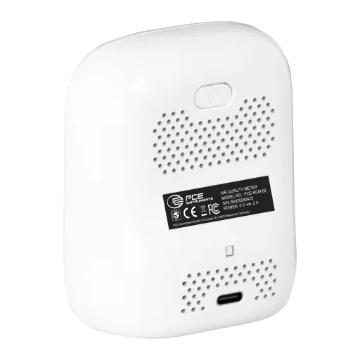 PCE Instruments Finom por mérőkészülék Légnedvesség, Hőmérséklet, Finom por, Légszennyezettség Hőmérsékletmérő funkcióval, USB csatlakozóval